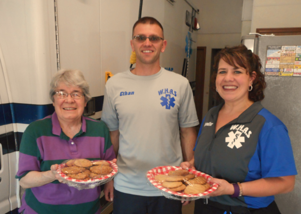 <p>Cookies to EMS during EMS week. Thank you for your service!</p>
